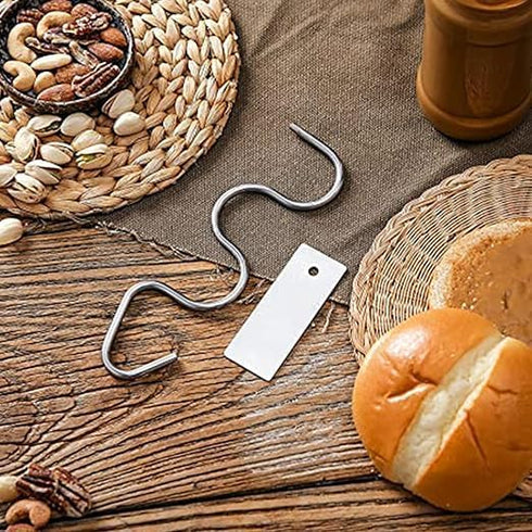 Peanut Butter Stirrer Mixer Tool Natural Nut Butter Mixer Stainless Steel Material Hand-Turned For Kitchen Tool(2pcs)...