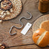 Peanut Butter Stirrer Mixer Tool Natural Nut Butter Mixer Stainless Steel Material Hand-Turned For Kitchen Tool(2pcs)...