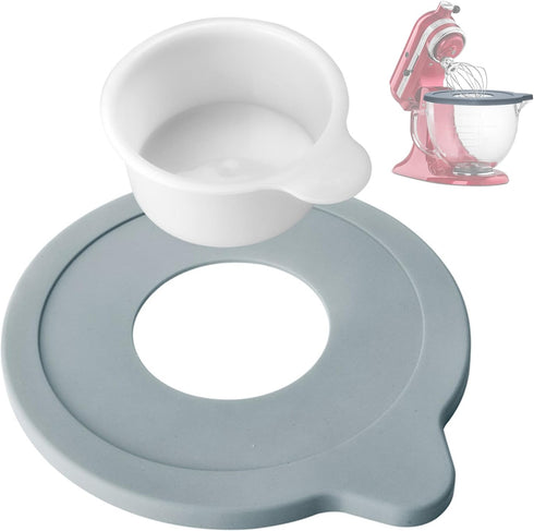 Mixers Bowl Covers Compatible with Kitchenaid Artisan&Classic Series Tilt-Head Stand Mixer Accessories Bowl, Kitchen Mixer Splash Guard for Kitche...