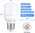 aooshine Q50 Dimmable LED Light Bulbs 6W 5000K Warm White,E26 Base 120Volts LED Bulb for Table Lamp Floor Lamp...