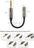 Headphone Adapter 4.4mm Male to 2.5mm Female Adapter for 2.5mm Cable Connected to Balanced 4.4mm Player Device High Stereo Audio Converter OFC Cab...