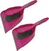 Dustpan and Brush Set, Multipurpose Floor Cleaner, for Home Office, Small Broom-2Count...