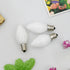 SUNSGNE C7 LED White Replacement Christmas Light Bulbs, 0.6W LED E12 Candelabra Base Bulbs - Great for Salt Lamp, Night Lights, Decorative Lights,...