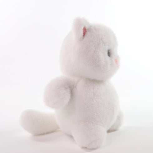8" White Cat Stuffed Animal Plush Toy, Cat Plush Cute Plushies for Animal Themed Parties Teacher Student Award, Animal Toys for Baby, Boy, Girls, ...