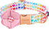 ARING PET Valentine's Day Dog Collar-Adorable Dog Collar with Felt Flower, Cotton Colorful Heart Dog Collars Pet Collars with Metal Buckle...