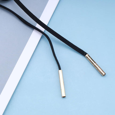 Gothic Velvet Long Choker Necklace Metal Bar Pendant Sexy Hippie Suede Rope Necklace Chain Long Wrap Lariat Y Necklace Black Rock Layered Leather ...