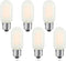 T45 Frosted LED Light Bulb 40 Watt Equivalent, 2700K Warm White, 4W Tubular T14 E26 LED Bulbs Dimmable for Ceiling Pendant Chandelier Lights Floor...