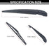 Triumilynn Rear Wiper Arm Blade for Toyota RAV4 2000-2005, Toyota Matrix 2003-2008, Highlander 2008-2013 Bras Essuie Glace Arriere # 85241-42040 8...