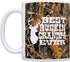 ThisWear Grandpa Gifts Hunting Camo Best Buckin' Grandpa Ever Gift 11oz Ceramic Coffee Mug with Handle Camo...