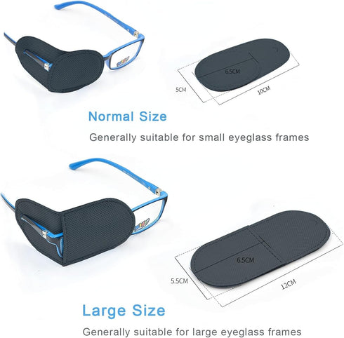 12PCS Eye Patches for Adults Kids, Medical Eye Patch for Glasses, Treat Lazy Eye Amblyopia Strabismus Patch, 2 Size...