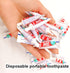 Jm Travel 0.1ounce Pocket Toothpaste for Hotel Outdoor Activities Camping Personal Teeth Care Agent Pack of 50...