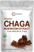 Micro Ingredients Organic Chaga Mushroom Extract, 10 oz | 100:1 Wild Harvested | Supports Immune & Antioxidant Defense | Great for Tea & Smoothies...