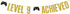 Level 9 Achieved Banner, Game on Level 9 Hanging Sign, Glittery Video Gamer Happy 9th Birthday Party Decorations...