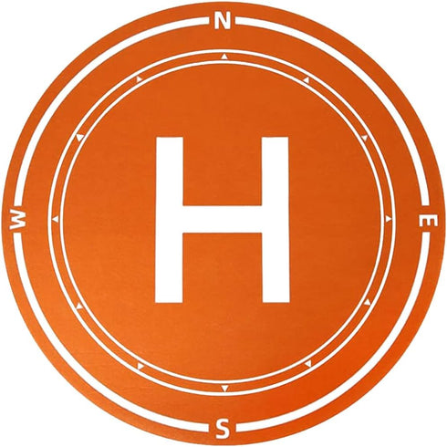 Waterproof Foldable Portable Drone Landing Pad for DJI Mini 2 SE, Mini 4 Pro, Mini 3 and Other Foldable Mini Drone, Orange...