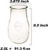 Weck Tulip Jars 2.5 Liter - Glass Jars for Sourdough Starter, Canning, and Storage with Wide Mouth and Glass Lid (1 Jar)...