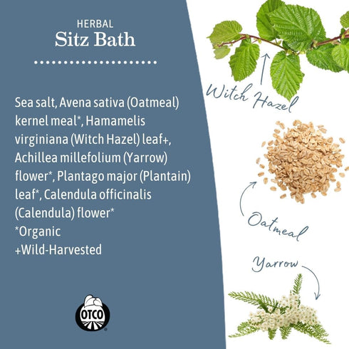 Earth Mama Herbal Sitz Bath | Pregnancy & Postpartum Essentials, Soothing Sitz Bath for Hemorrhoids with Witch Hazel, & Calendula, 6-Count (2-Pack...