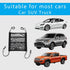 Car Organizer, Car Backseat Organizer, 3-Layer Car Mesh Organizer, Four-Side Elasticity Car Purse Net, Barrier of Backseat Pet Kids, Car Interior ...