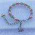 DOLON Gift for Granddaughter Bracelet Jewelry with Rhinestone Balls Faux Pearl...