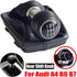 Manual Car 5 Speed Gear Shift Knob with Gaiter Boot Cover for Au-di A4 B6 B7 2000 2001 2002 2003 2004 2005 2006 2007 2008 (5R-Black Line)...