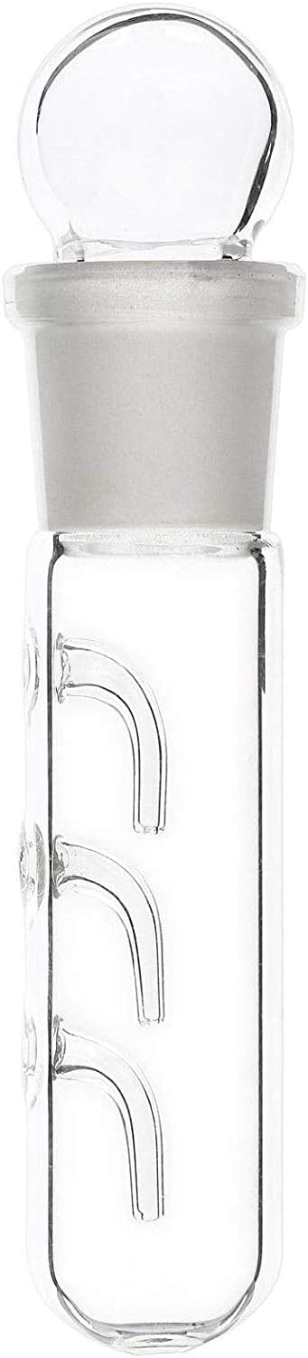 Planaria Trap Catch Trap Leeches Catcher, Aquarium Supplies Clear Glass Planarian Leech Trap Tube Catcher 3 Holes for Cherry Shrimp Crystal Red Sh...