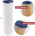 Tall Clear Spaghetti Pasta Container Storage With Lid-2 Pk.Multi-Purpose Kitchen Pantry Organization And Food Storage For Noodles Beans Straws - A...