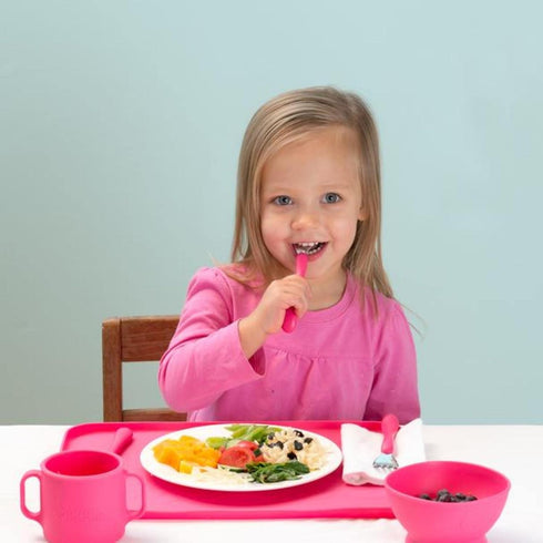 green sprouts Feeding Bowl made from Silicone | Gently transitions baby to pureed food | Easy to hold, Durable, Unbreakable, Heat-resistant silico...