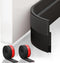 Suptikes 2 Pack Door Draft Stopper?Door Sweep for Exterior & Interior Doors,Door Bottom Seal Dust and Noise Insulation Weather Stripping Draft Gua...