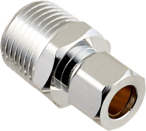 Straight Conn 1/2 MIP X 3/8 OD...