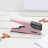 Hand Held Plier Pink Stapler Handheld Desktop Stapler Effortless Heavy Duty Stapler 25 Sheets Capacity No Jam Reduced Effort for Desk Home Office ...