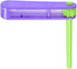 amscan Fun-Filled, Mini Noise Rattle, Multicolor, x 2 1/2", Multi Color...