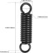 Hammock Spring Swing Hanging Hook for Chair Porch Yoga Tree Sandbag,500lbs Weight Capacity,Black...