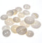 White Genuine Mother of Pearl Buttons Set,22PCS/Pack(16PCS 15MM+6PCS 20MM),2 Holes Bulk Natural MOP Pearl Shell Buttons for DIY Sewing Crafts,Shir...