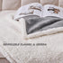 Qeils Dog Blankets for Small Dogs - Waterproof Cat Blanket Washable - Sherpa Fleece Puppy Blanket, Soft Plush Reversible Throw Protector for Bed C...