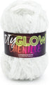 Lion Brand Yarn DIY Glow Chenille yarn, Pearl...
