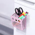 Magnetic Pencil Holder - Magnetic Locker Organizer, 1 Pack Pen Holder Locker Accessories for School and Office (1 Basket Pink)...