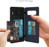 GOOSPERY Galaxy Note 8 Wallet Case with Card Holder, Protective Dual Layer Bumper Phone Case (Midnight Blue)...
