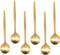 IMEEA Espresso Spoons Gold Demitasse Spoons Stainless Steel Coffee Spoons Mini Teaspoons 5.1-Inch, Set of 6...