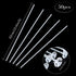PP OPOUNT 50 Pieces Balloon Sticks Upgraded Version White Balloon Sticks Holders with Cups for Christmas Decoration, Wedding, Party, Holidays, Ann...