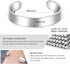 Sunflower Jewellery Daughter Mother Gift Bracelets Wide Cuff Bangle Inspirational Bracelets for Women Mom Personalized Message Engraved Cuff To My...