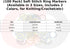 (100 Pack) Soft Stitch Ring Markers, Red & Blue (Small Size for Needle Sizes 0-8, for Knitting/Crochet/etc)...