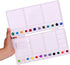 Transon Paint Palette Box 33 Wells for Mixing Gouache, Acrylic and Oil Paint with 1 Paint Brush...