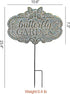 All Chic Garden Stakes Decorative Butterfly Garden Stake Garden Signs Decorative Outdoor Outdoor Garden Signs Metal Wall Sign Yard Sign Stakes(Inc...