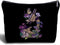 Floral Microscope Canvas Makeup Bag - Microbiology Science Teacher Gift, Science Chemistry Teacher Student Gifts, Science Women's Zippered Bag...