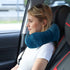 Memory Foam Neck Pillow with 360-Degree Head Support Lightweight Comfortable Travel Airplane Pillow with Storage Bag for Sleeping, Traveling,Car, ...
