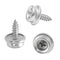 Moicstiy 30Pcs 3/8 Inch Stainless Steel Screws Snaps, Fastener Screw Snaps Marine Grade Boat Canvas Snaps for DIY Cover Furniture...