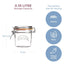 Kilner Round Swing Top Glass Jar | 12 oz...
