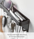 Yamazaki Home Magnetic Key Rack with Tray Steel One Size Black...