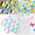 3D Pink Butterfly Wall Stickers 24 pcs Removable Mural Stickers Wall Stickers Decal for Home and Room Decoration Kids Room Bedroom Decor Living Ro...