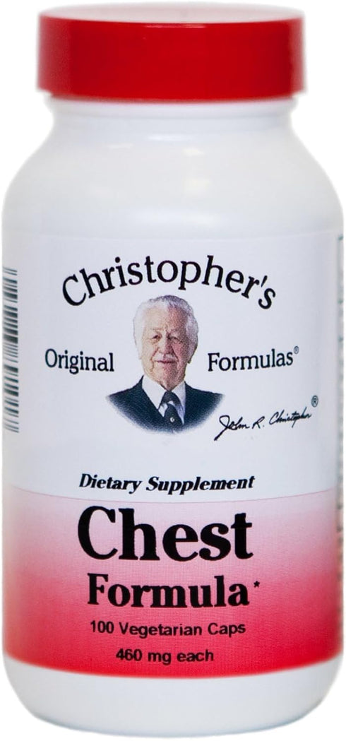 Dr. Christopher's Chest Formula (100 Caps)...