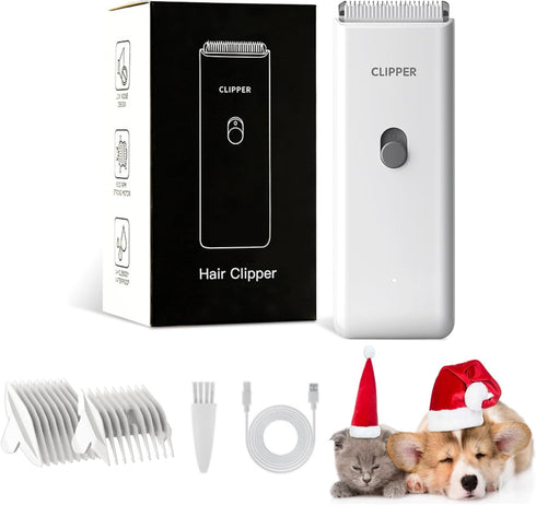 Home Professional Dog Grooming Kit - Low Noise, Waterproof, and Rechargeable Clipper for Dogs and Cats...